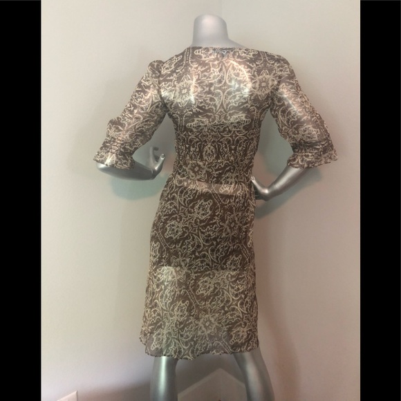 Antonio Melani sheer dress with pattern - Picture 2 of 4